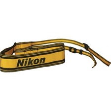 Nikon OEM AN-6Y Wide Nylon Neckstrap Yellow 