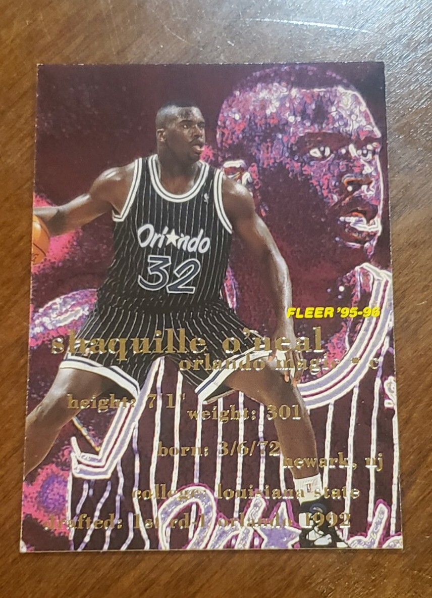 1995-96 Fleer Shaquille O