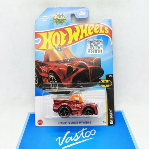 Hot Wheels Super Treasure Hunt BATMAN Classic TV Series Batmobile STH TH$ Tooned - Picture 3 of 11