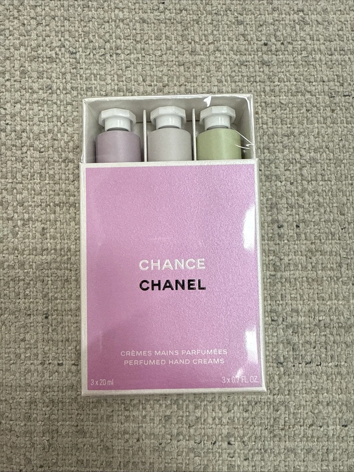 Chanel Chance Juego de Cremas de Manos Perfumadas 20ml x 3 Edición Limitada Nuevo Precintado Foto 2 de 4