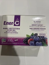 Ener-C Sugar Free Mixed Berry Multivitamin Drink Mix, 1000Mg Vit C.., Pack of 30
