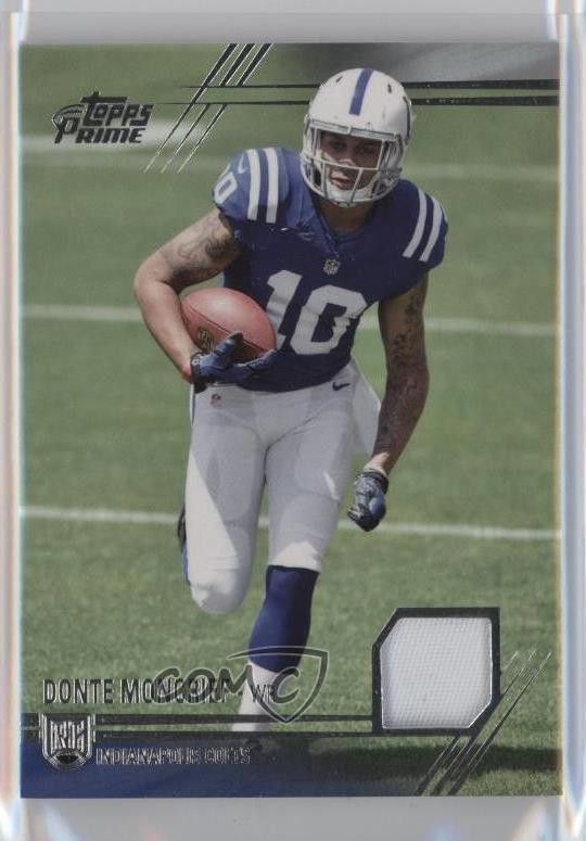 2014 Topps Prime Patch Donte Moncrief #PP-DM Rookie Patch RC 0w3