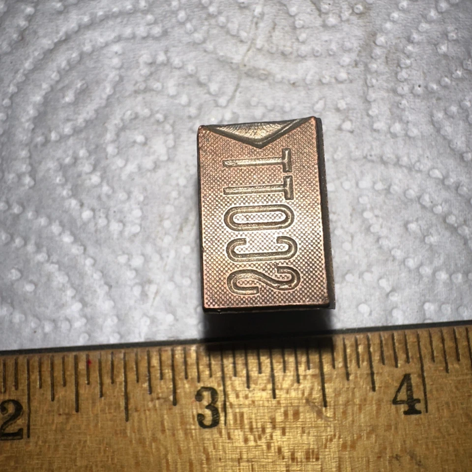 Печатный блок (Scott) латунь на свинце - Изображение 3 из 4