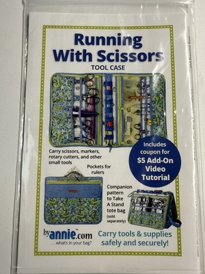 Running With Scissors Anleitung Nähen Tasche ByAnnie Patterns By Annie Organizer