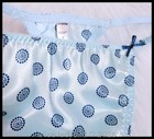 Vintage JOE BOXER Satin STRING Bikini THONG Panty Blue BOWS Dot Print xxl 10 — photo 4