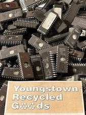 SCRAP CERAMIC IC CHIPS EPROMS FOR PRECIOUS METALS RECOVERY 5 POUND LOTS