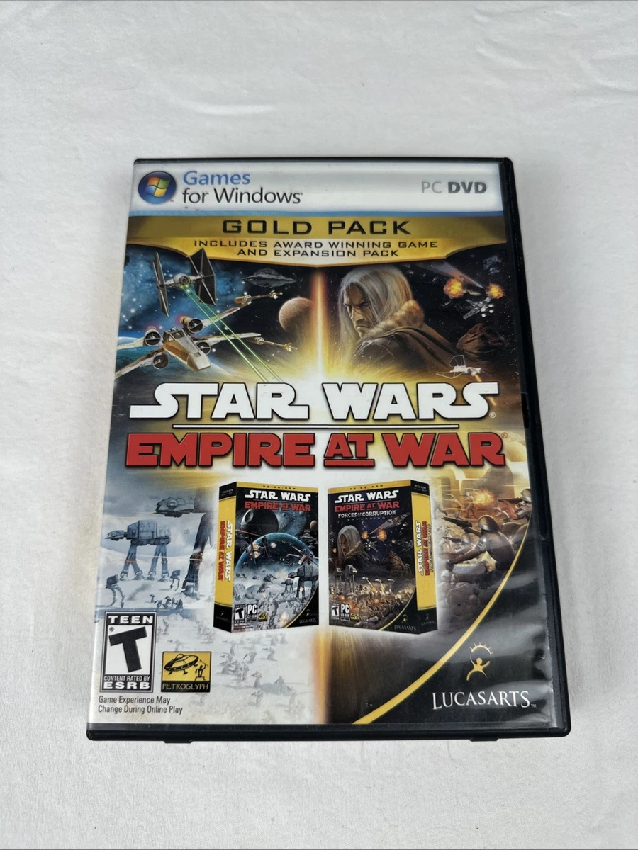 STAR WARS Empire at War-Gold Pack Video Games for sale | eBay