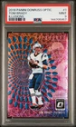 2018 Panini Donruss Optic Illusions Tom Brady #1 PSA 9
