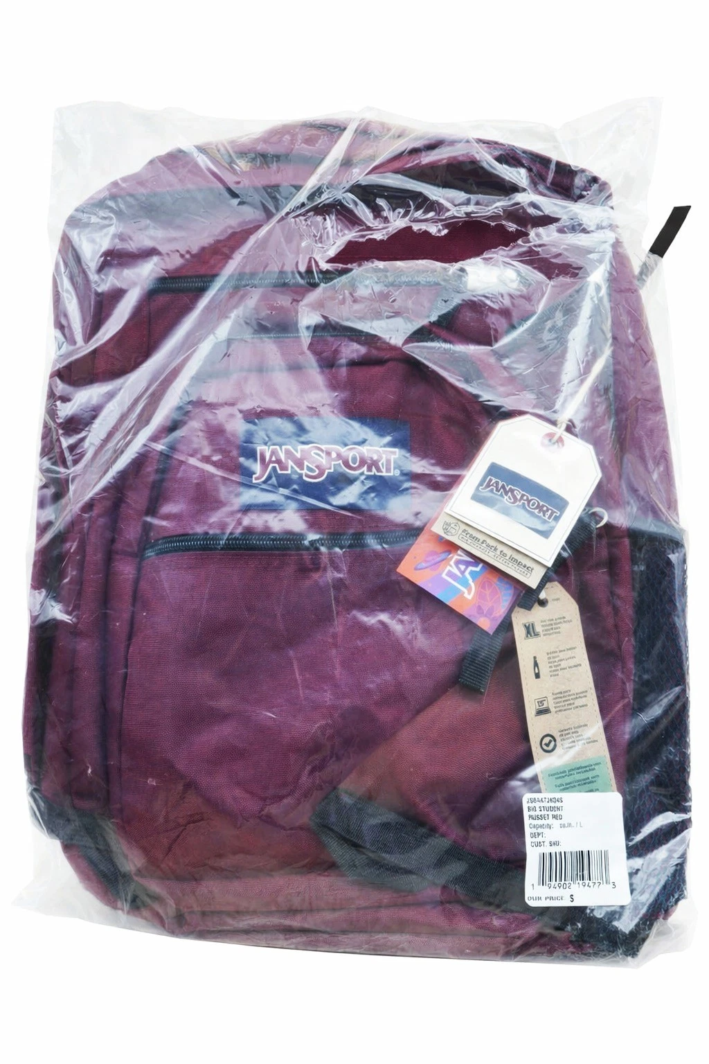 JanSport Laptop Backpack - Computer Bag - 5 Compartments – 10 Pockets - Ergonomi