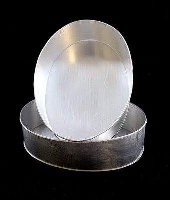 Set of 2 Extra Extra Large Size Leche Flan Molder/Llanera 7¾ X 5½ X 2¼