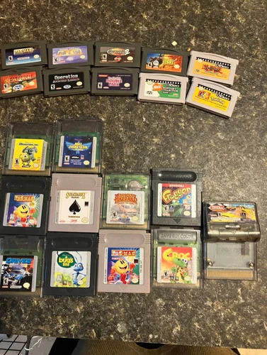 Nintendo Game Boy / Game Boy Color / GBA Games Lot