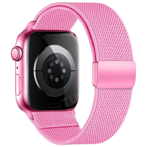 Correa magnética deportiva de nailon para Apple Watch Ultra 2 Series 10 9 8 7 SE 6 5 4 - Imagen 32 de 45