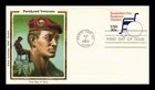 DR JIM STAMPS US COVER PARALYZED VETERANS ENVELOPE FDC COLORANO SILK CACHET