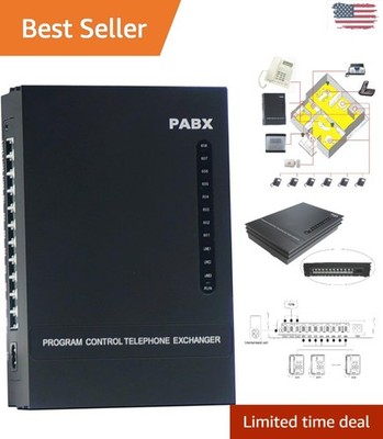Cost-Effective SOHO-PBX SP-208: Automated Telephone System for Small Offices