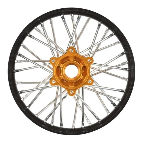 Pro-Line 283700T3 Pro-Spec Aluminum V2 Bead Rear Wheel, Black/Gold: Promoto-MX