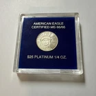 Photo of a 2003 American Platinum Eagle 1/4 oz from an eBay sale