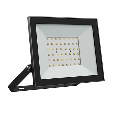 LED Fluter Flutlicht Noctis Schwarz IP65 50W 4500lm Neutralweiß 4000K Strahler - Bild 1 von 4
