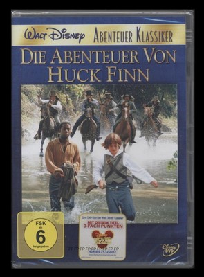 DVD WALT DISNEY - DIE ABENTEUER VON HUCK FINN - ELIJAH WOOD *** NEU ***
