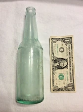 1930’s Liebmann Breweries Aqua Beer  Bottle-Brooklyn,NY-Long Neck-nice, No Chips