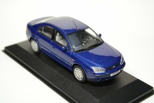 Ford Mondeo MkIII 4 Doors 2001 Bleu Minichamps 1/43 Saloon Berline Blau Blue