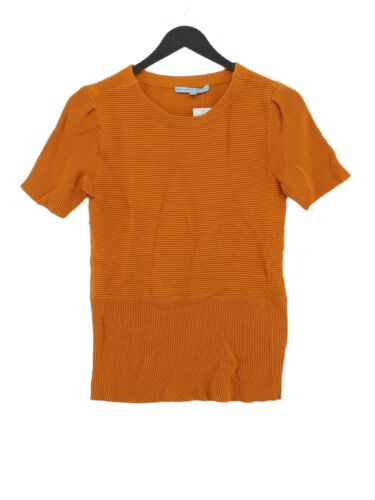 Antonio Melani Women's Top S Orange Rayon with Nylon Basic - Picture 1 of 7