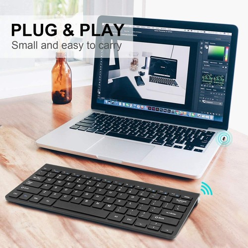 Mini USB Wireless Keyboard Small Computer Wireless Keyboards for Laptop Tablet - Picture 10 of 25