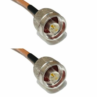 260 x RG142 M17 N Male to N Male/Female Silver coated RF Coax Lab Cable US