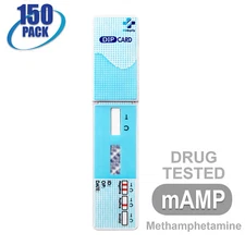NEW Mintegrity Drug Test Methamphetamine (mAMP) Dip Card 150-Pack #MI-WDMA-114