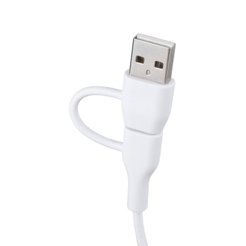Portable USB+Type C to USB Charger Cord USB C Cable Watch Charger Cable - Zdjęcie 4 z 8