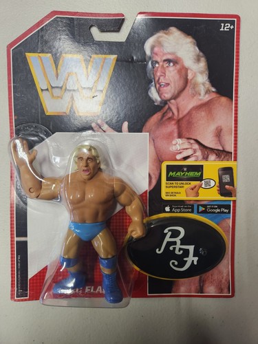 WWE Ric Flair retro wrestling action figure Mattel...