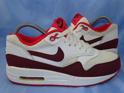 NIKE AIR MAX 1 ESSENTIAL SNEAKER GR 36 ROT SCHUHE 90 CLASSIC BW LTD SELTEN  Z3