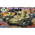 UMT 217 Plastic model kit tank Scale 1:72 T-26 Soviet light tank