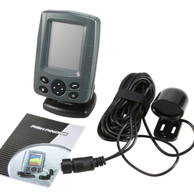 Fish Finder Boat Finder echo sounder Duel Beam Fish Detector Depth Locator   New