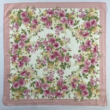 Vintage Christian Dior Handkerchief Pocket Square Bandana Neckerchief