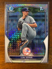 2023 Bowman Chrome Luis Serna #BCP-168 1st Prospect Mojo Refractor Yankees