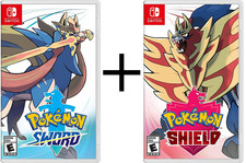 Pokémon Sword and Shield Bundle BRAND NEW(Nintendo Switch, 2019)