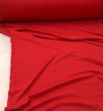 Liverpool Textured Fabric 4 way Stretch Scuba Red 1N40