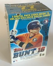 2016 Topps Bunt 16 Sealed Blaster MLB Baseball Box -11 Pack Box 