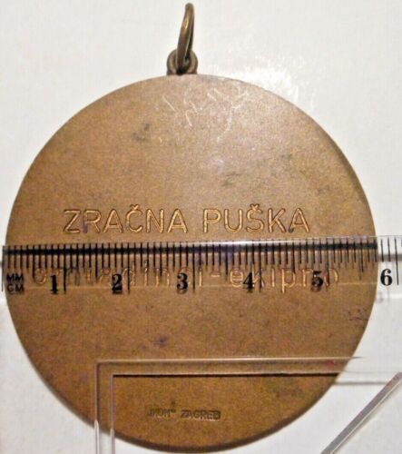 Jugoslavija,Croatia Varaždin 1981 Medal For Shooting Games From Balkaniada !!!!! - Picture 5 of 5