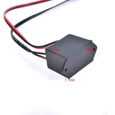 1pcs 12V Neon EL Wire Power Driver Controller Glow Cable Strip Light Inverter 