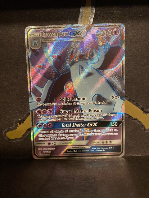 Toxapex GX 136/145 Full Art Ultra Rare NM Pokemon Card | eBay