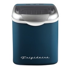 Frigidaire, 26 Lbs. Retro Countertop Ice Maker, Bullet Shaped Ice, Navy