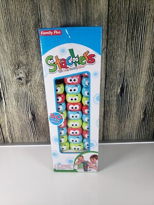 Family Fun Stackers Brick Tower Stacking Game 2 to 4 Players READ