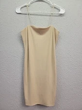 Womens Active Basic Spaghetti Strap Polyester Dress Size Medium M GUC