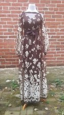 Victor Costa Autumn Goddess Vintage Dress M