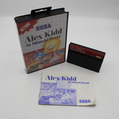 Sega Master System Spiel | Alex Kidd in Shinobi World