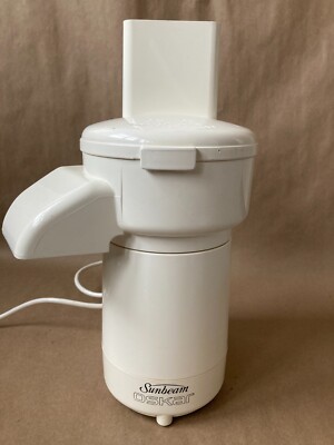 Vintage Sunbeam Oskar Food Processor 14081 w/ Attachments, Made In France  TESTED