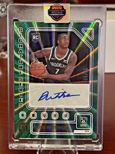 2023-24 Donruss Dariq Whitehead Signature Series Green Laser Holo RC Auto #'d/75