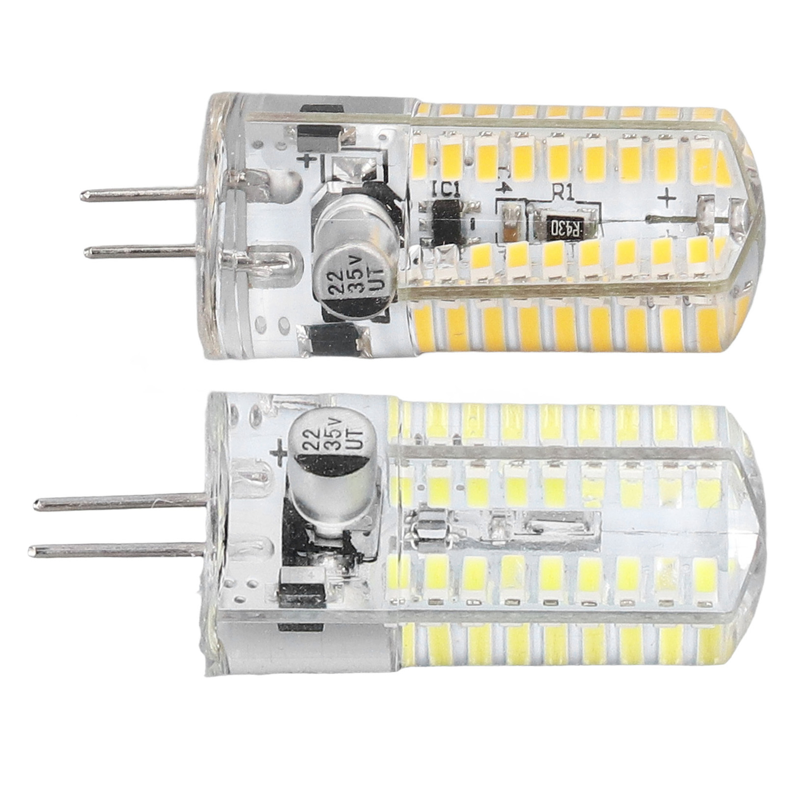 6Pcs G4 Bipin LED Lamp Light Bulb DC 1224V 5W White / Warm Lamp Spare