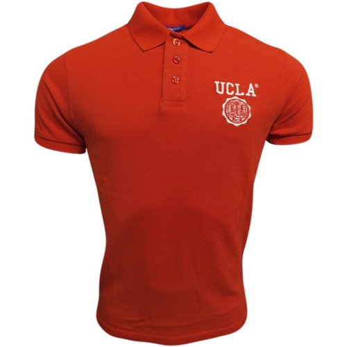 mens polos ucla polo shirt short sleeve plain collared top s m